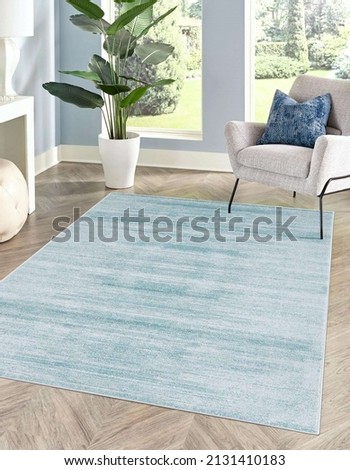 Modern geometry area rug carpet. Royalty-Free Stock Photo #2131410183