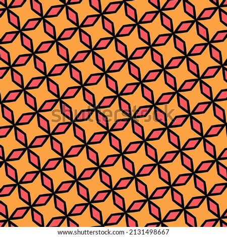 pattern design made with repetition of geometric shapes. design suitable for digital printing