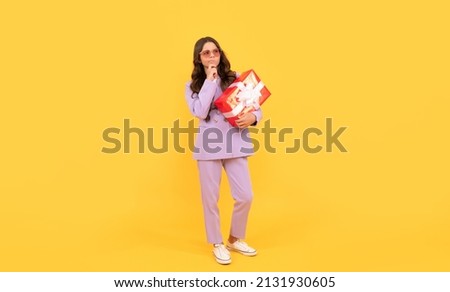 child prepare for holiday. happy valentines day. shopping final sell out. teenage shopper.