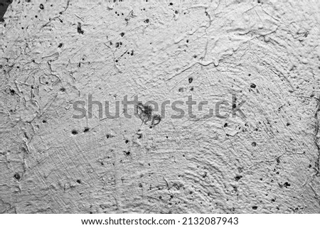 White metalic graphite concrete wall background stock photo