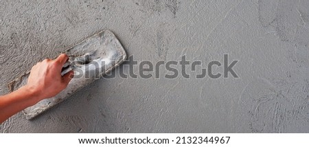 concrete mix It is the introduction of cement, stone, sand and water, as well as added chemicals and other mixed materials. Mix and mix together in the specified ratio to obtain a consistent concrete. Royalty-Free Stock Photo #2132344967