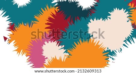 Wide format abstract colorful grunge background,various colored stains blots.Geometric Tye Dye.Colorful Texture Effect.Beautiful Abstract Decorative Background.Abstract stamp effect.Paint splashes.