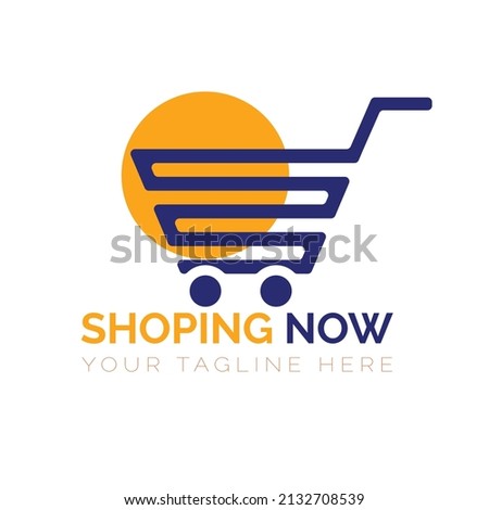 It is a shopping logo design and fully editable.
