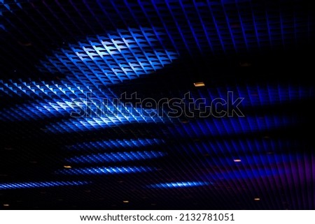 colorful spotlights created a background image