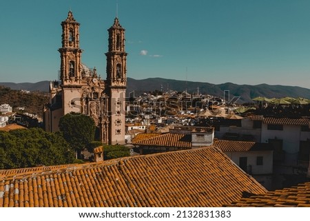 Taxco, a beautiful magical town in Mexico Royalty-Free Stock Photo #2132831383