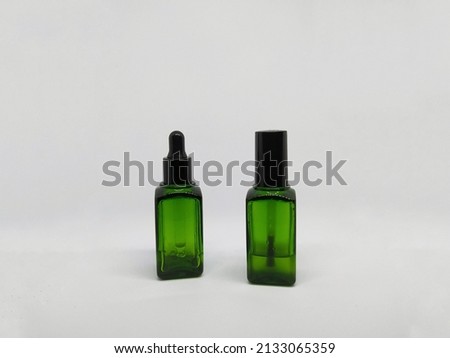 bottle product skin health care lotion isolated on a white background