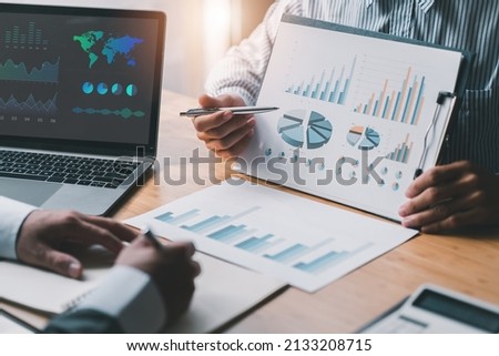 Business Consultant Accountant Financial advisor Financial planning Operation planning Sales management Royalty-Free Stock Photo #2133208715