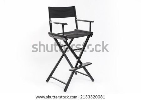 The chair is insulated on a white background. Modern Designer. Chair insulated on white background. Furniture Series