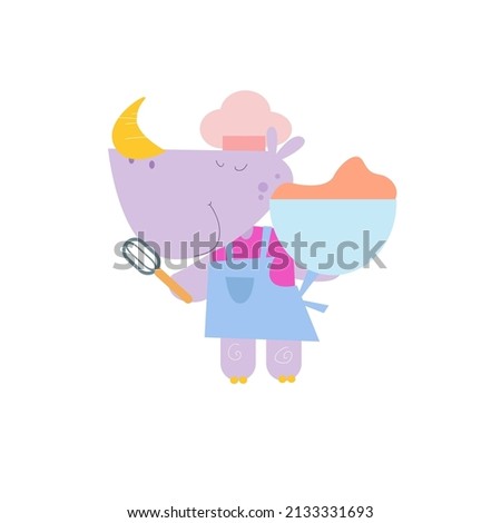 A variety of cute animals doing activities vector illustration