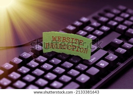 Conceptual display Website Production. Business concept Website Production Offering Speed Typing Lessons And Tips, Improving Keyboard Accuracy