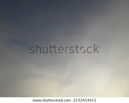 Clouds and blue sky with sunrise background