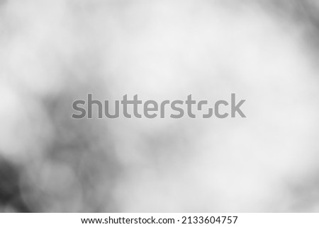 abstract black and white bokeh background