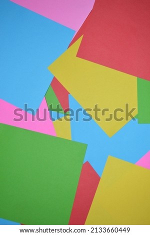 beautiful colorful abstract origami paper