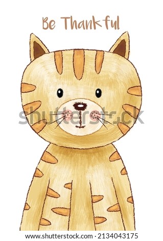 Kitten - Cute Baby Animal Colorful Digital Art for Baby Gifts - Baby Room, Nursery, School, Class, Day-care Center, Mother Room Decor -  Pregnant Mom Gift, etc.