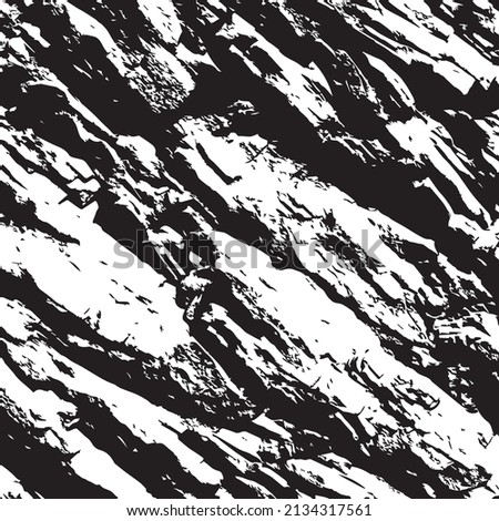 Black And White Urban Vector Texture Template.