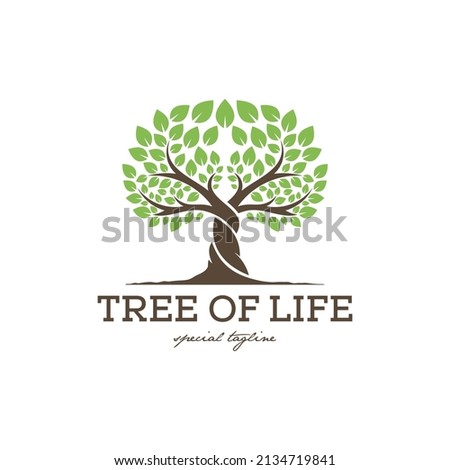 Creative tree of life logo design inspiration