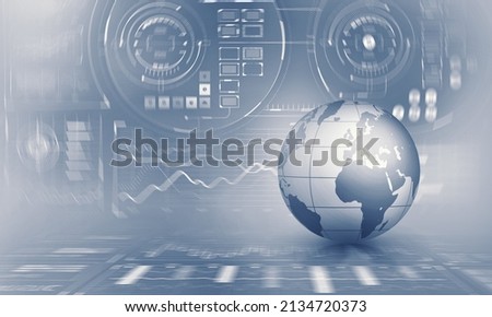 Global communication and technology Image