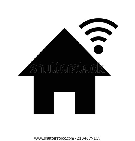 House icon and wifi icon.