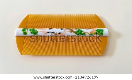 Lice comb isolated on a white background