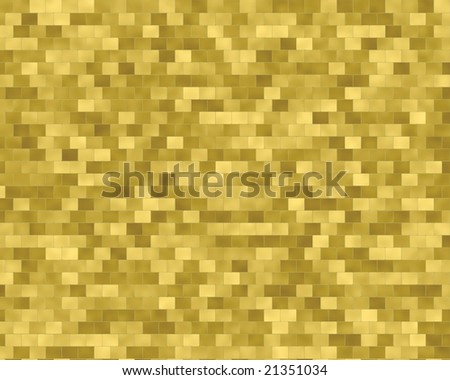 yellow tones brick background