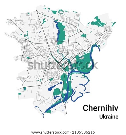 CHERNIHIV-MAP Stock Vector Images - Avopix.com