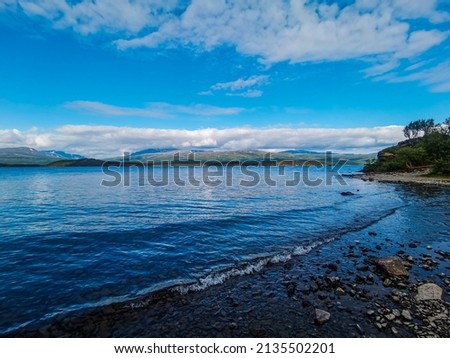 beach and sea sky and clouds, beautiful photo digital picture , picture taken in Sweden, Europe , Digital created image Picture