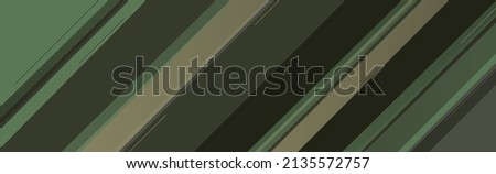 Abstract background khaki slanted green lines - Vector illustration Royalty-Free Stock Photo #2135572757