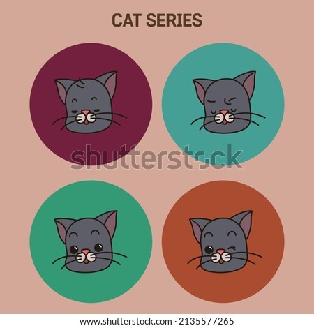 cat character image vector source