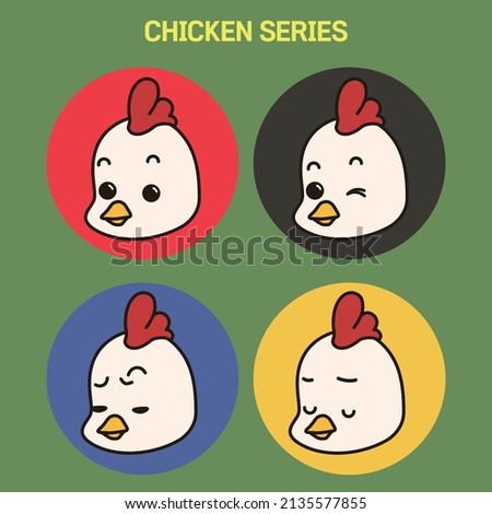 chicken character image vector source