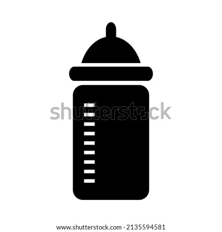 Dot Bottle Icon On Background