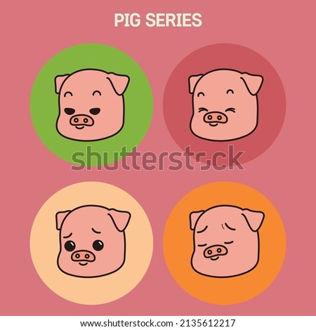pig character image vector source