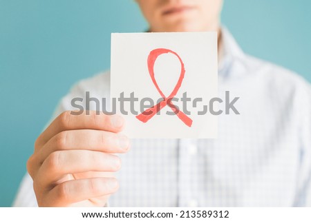 Picture icon AIDS in hand