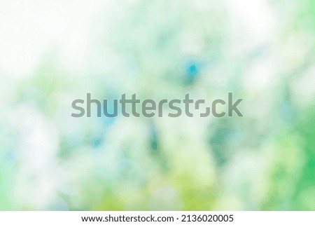 abstract blurred spring blue background