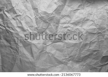 White paper texture. Crumpled white paper. Background. High quality photo