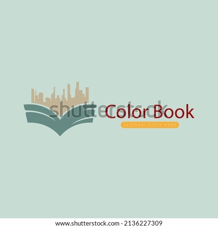 Book Logo Design Concept Vector. Book Logo Template Vector
