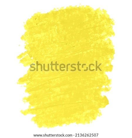 Vector colorful detailed backdrop with crayon scribble texture. Abstract stain isolated on white background. Design template for poster, card, banner, flyers, invitation, brochure, sale