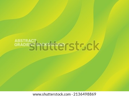 Abstract green blurred gradient background. Vector design layout for banners presentations