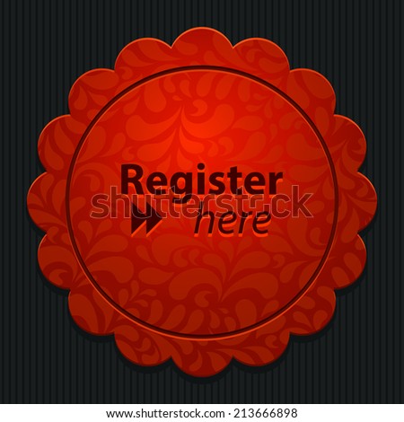 Beautiful Register web icon