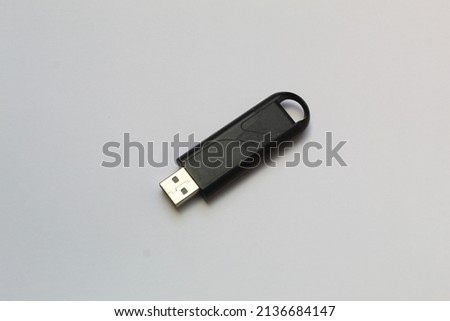 a photo of a flash drive on a white background