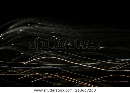 Cool abstract photographic background of dynamic lights