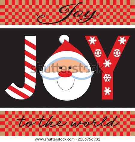 Joy To The World for Christmas Greeting Card
