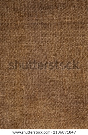 A piece of fabric made of natural linen