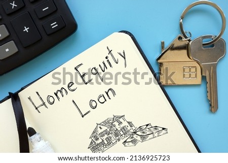 Home Equity Loan is shown on a photo using the text