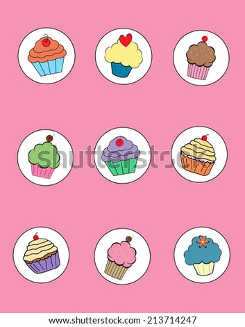 Cupcake Icons