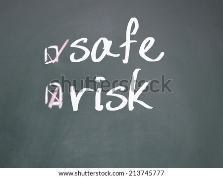 safe or risk choice 