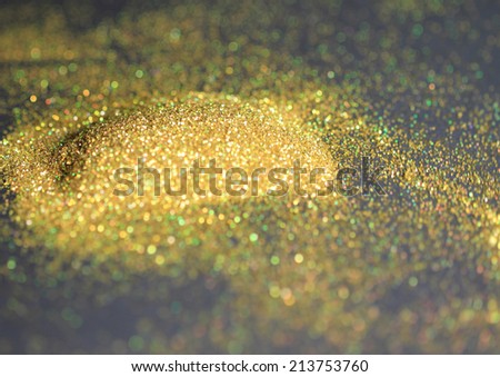 abstract bokeh gold lights defocused background