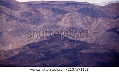 Colorful mountains from Death Valley