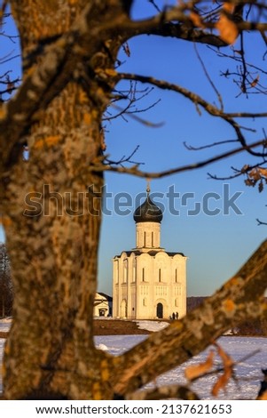 Church of the Intercession on the Nerl in Spring, Bogolyubovo