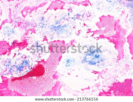 Marbled paper background in bright pink
