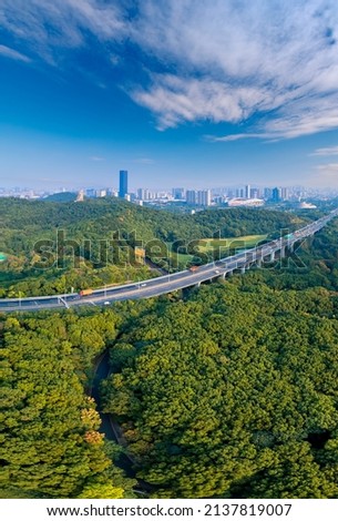 Urban scenery of Jiangyin City, Jiangsu Province, China